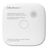 Qoltec Czujnik dymu z baterią | Tuya | Wi-Fi | alarm 85dB | LED